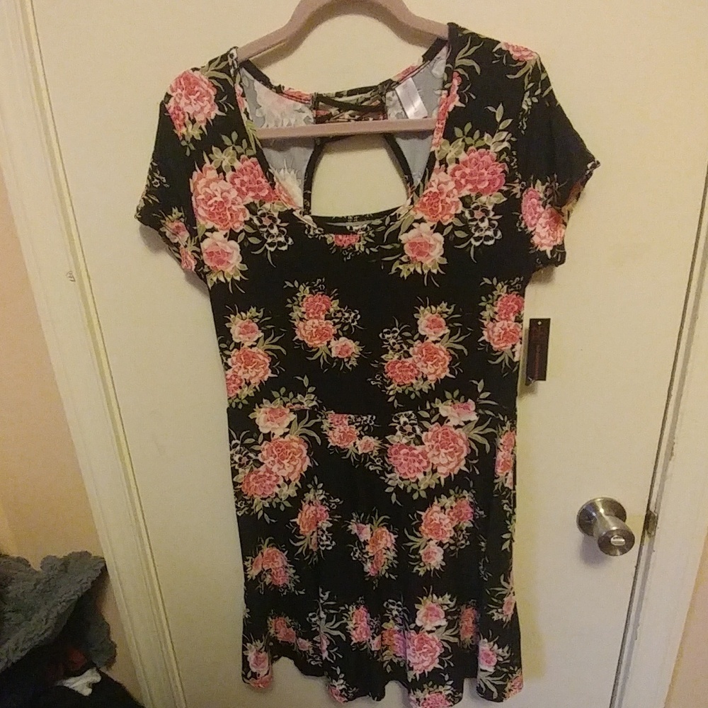 2 floral skater dress.